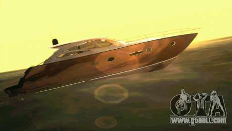 Cartagena Delight Luxury Yacht for GTA Vice City