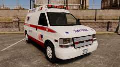 Vapid Speedo AMR [ELS] for GTA 4