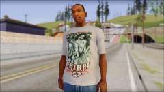 Tribal tee Mouse Inked White T-Shirt for GTA San Andreas