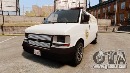 Vapid Speedo Los Santos County Sheriff [ELS] for GTA 4