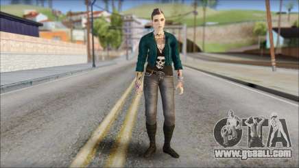 Clara Lille From Watch Dogs for GTA San Andreas