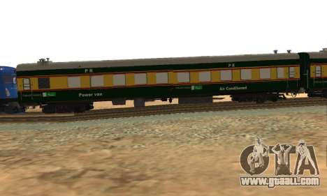 Pakistan Railways Train for GTA San Andreas