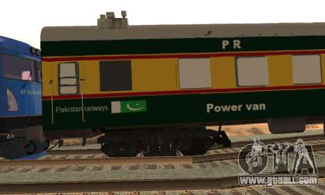 Pakistan Railways Train for GTA San Andreas