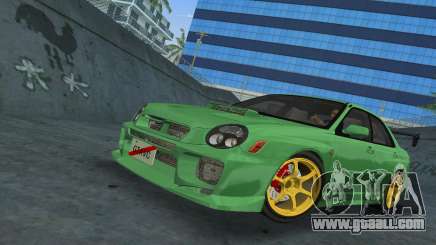 Subaru Impreza WRX 2002 Type 3 for GTA Vice City