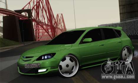 Mazda Speed 3 for GTA San Andreas
