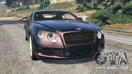 Bentley Continental GT 2012 v1.1 for GTA 5