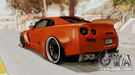 Nissan GT-R R35 Liberty Walk LB Performance for GTA San Andreas