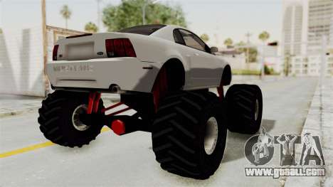 Ford Mustang 1999 Monster Truck for GTA San Andreas