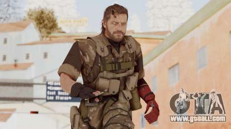 MGSV The Phantom Pain Venom Snake No Eyepatch v9 for GTA San Andreas