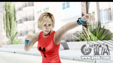 Silent Hill 3 - Heather Sporty Red Mickey Mask for GTA San Andreas