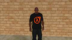 T-shirt with the logo of Half Life 2 for GTA San Andreas
