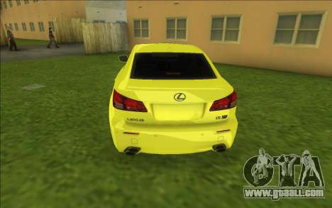 Lexus IS-F (good car) for GTA Vice City