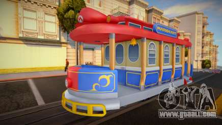 Mario Kart 8 Tram M for GTA San Andreas