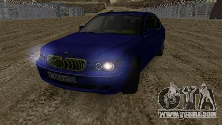 BMW 760LI EKH152RUS for GTA San Andreas