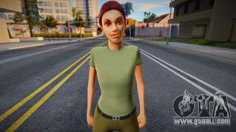 GTA SA:DE Helena Wankstein for GTA San Andreas