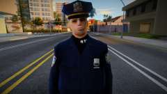 Winter police skin 1 for GTA San Andreas
