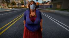 Dnfolc2 in a protective mask for GTA San Andreas