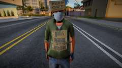 Swmotr3 in a protective mask for GTA San Andreas