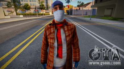 Swmotr4 in a protective mask for GTA San Andreas