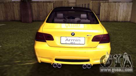 BMW M3 (E92) for GTA Vice City