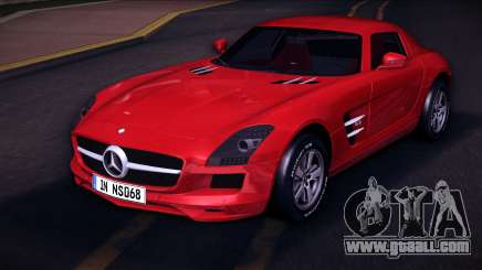 Mercedes-Benz SLS (AMG) Christmas Edition for GTA Vice City