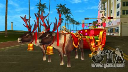 Christmas Sleigh for GTA Vice City