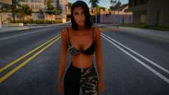 Sexy Brunette Girl v2 for GTA San Andreas