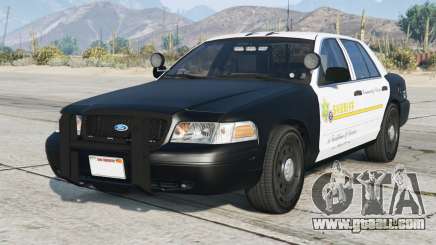 Ford Crown Victoria Los Angeles Sheriffיs Department for GTA 5