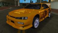 Nissan 200SX S14 98 SILVIA_CUSTOM18 for GTA Vice City