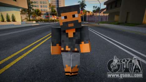 Cwmyhb2 Minecraft Ped for GTA San Andreas