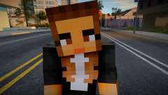 Bfyri Minecraft Ped for GTA San Andreas
