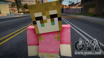 Wfori Minecraft Ped for GTA San Andreas