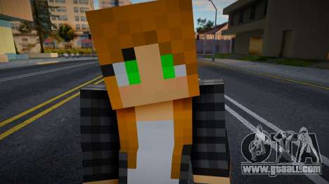 Swfyst Minecraft Ped for GTA San Andreas