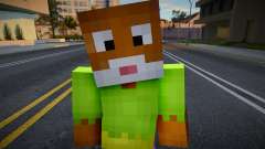 Swmotr4 Minecraft Ped for GTA San Andreas