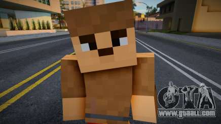 Janitor Minecraft Ped for GTA San Andreas