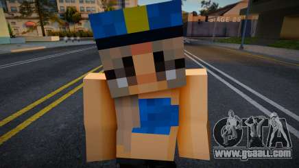 Vhfyst3 Minecraft Ped for GTA San Andreas