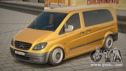 Mercedes-Benz Vito [Yellow] for GTA San Andreas