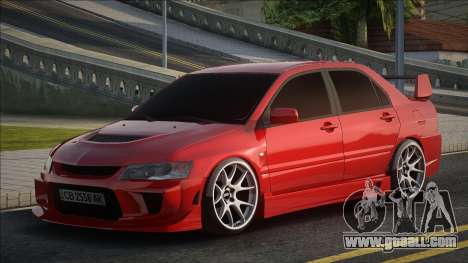 Mitsubishi Lancer Evolution [UKR] for GTA San Andreas