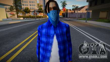 Hoover Crip Ballas2 for GTA San Andreas
