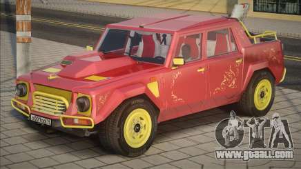 Lamborghini LM002 New Year for GTA San Andreas