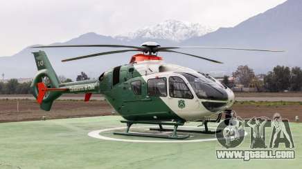 Helicopter of the Carabineros de Chile for GTA San Andreas