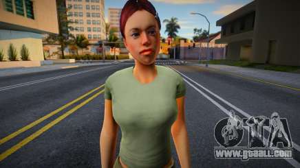 Helena HD with facial animation for GTA San Andreas