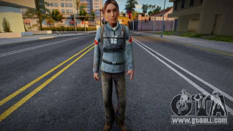Half-Life 2 Medic Female 02 for GTA San Andreas
