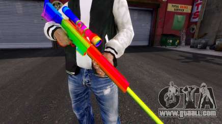 Rainbow PSG1 for GTA 4