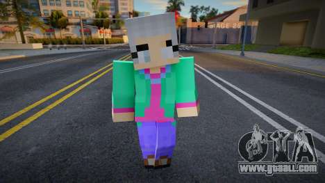 Minecraft Ped Hfori for GTA San Andreas