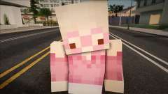 Minecraft Ped Wfost for GTA San Andreas