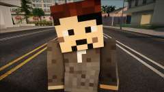 Minecraft Ped Wmymech for GTA San Andreas