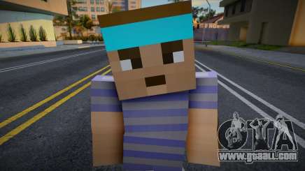 Minecraft Ped Vla3 for GTA San Andreas