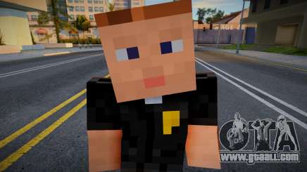 Minecraft Ped Pulaski for GTA San Andreas