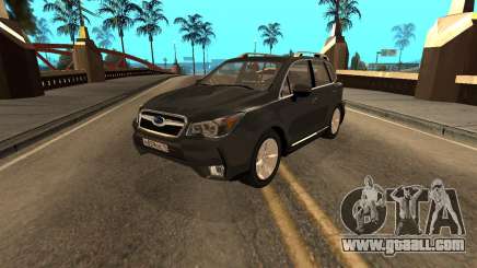 Subaru Forester 2014 (amphibious) for GTA San Andreas